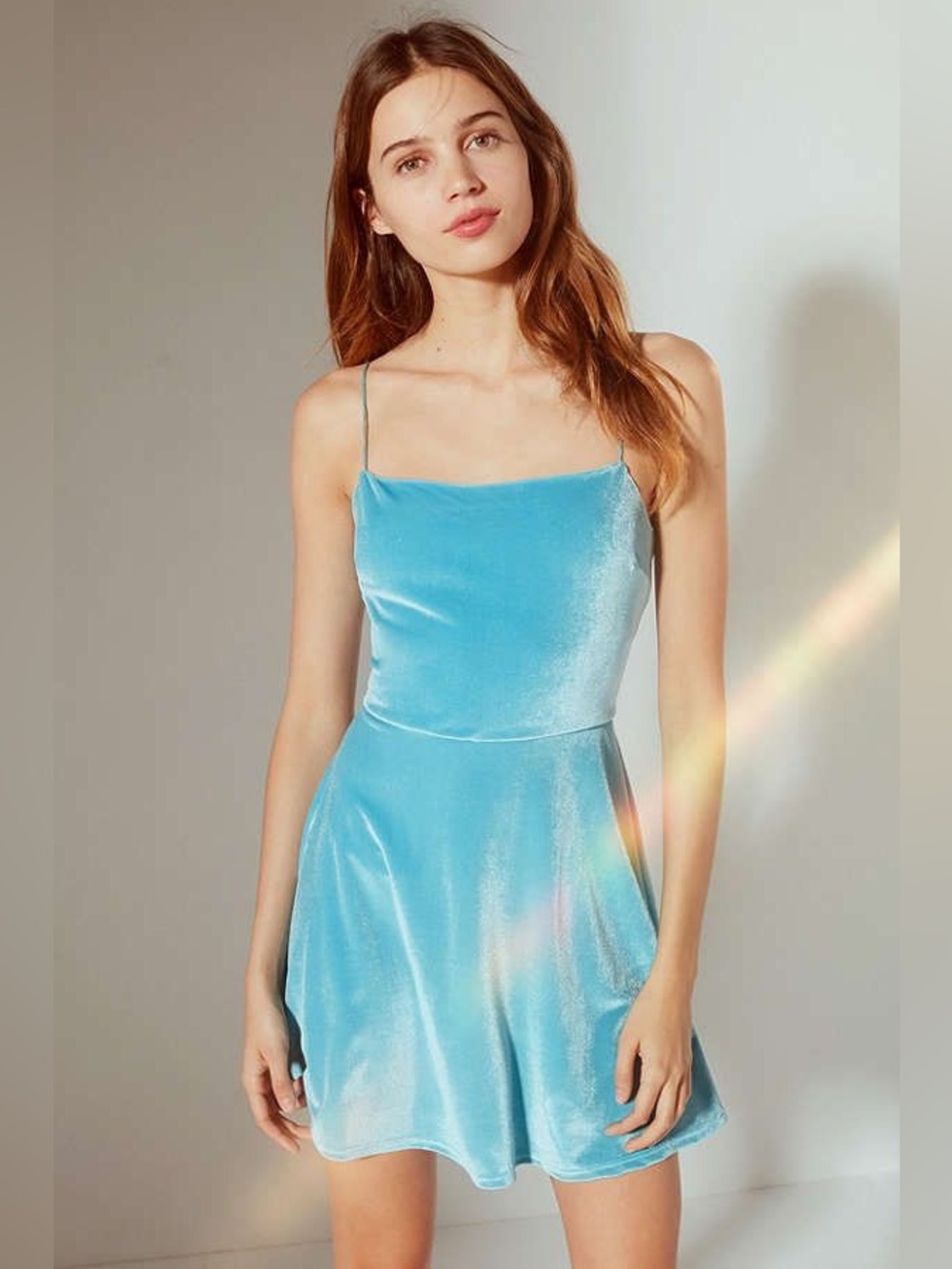 Urban Outfitters Velvet Mini Dress